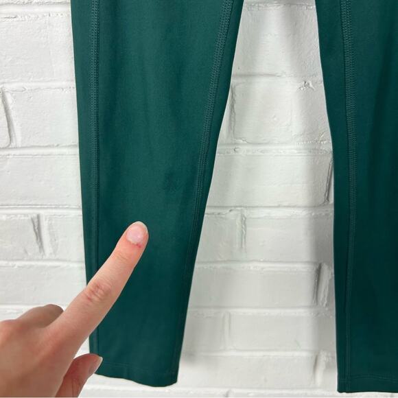 Girlfriend Collective Green Cropped Leggings Size XXS - Picture 7 of 12